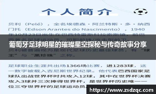 葡萄牙足球明星的璀璨星空探秘与传奇故事分享